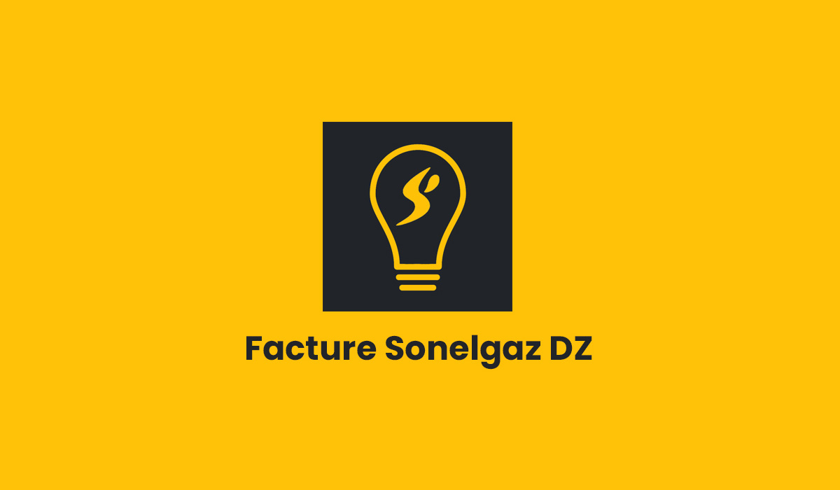 Logo de l'application mobile Facture Sonelgaz DZ